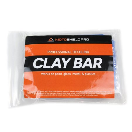 MOTOSHIELD PRO Car Detailing Clay Bar (Removes Deep Contaminants) 100g Bar (2-Pack) 399-001
